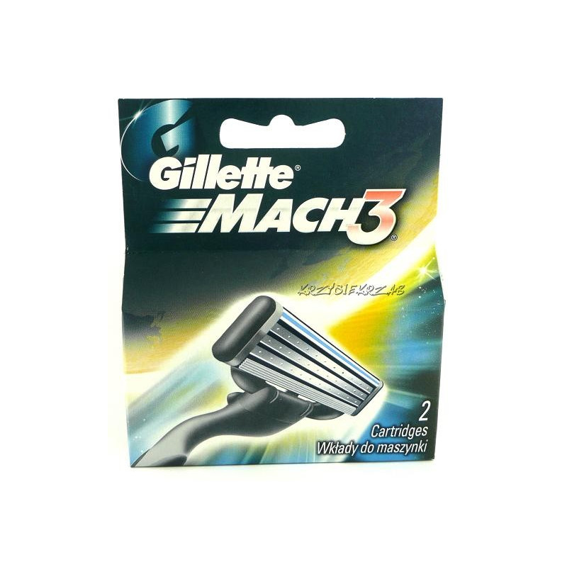 GILLETTE MACH3 2 WKŁADY DO MASZYNKI