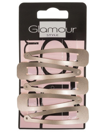 GLAMOUR Spinki Złote -...