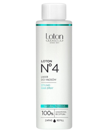 LOTON 4 - Lakier do Włosów...