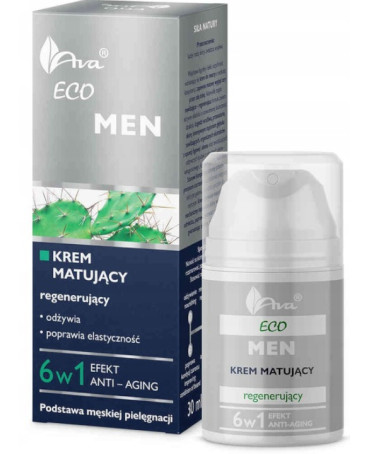 AVA Eco Men - Krem Matująco...