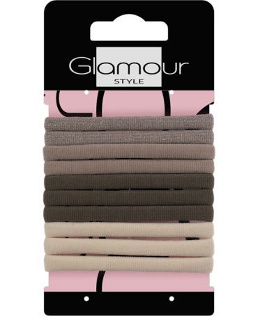 GLAMOUR Gumki do Włosów -...