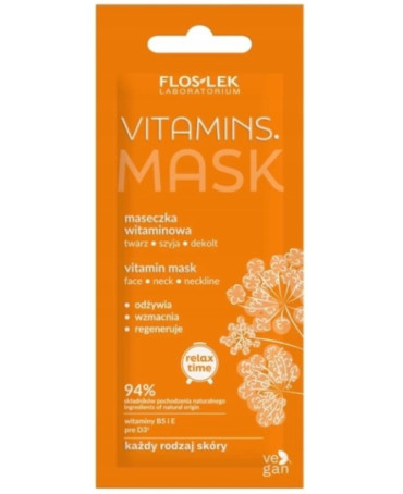 FLOSLEK Vitamins - Maseczka...